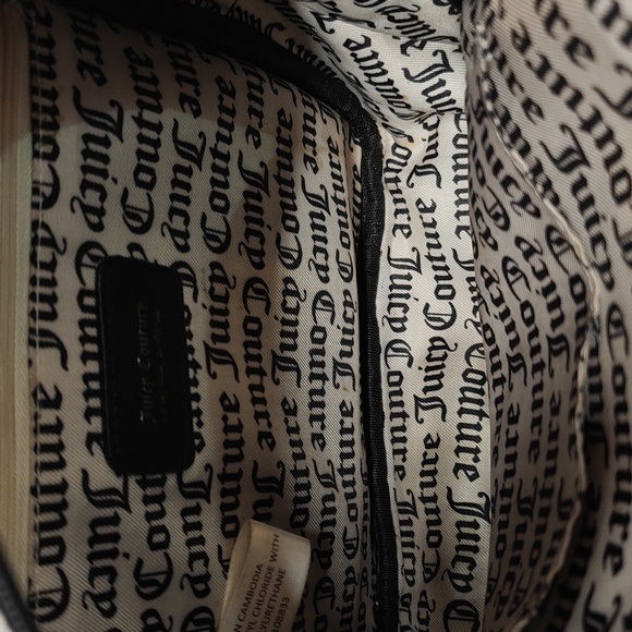 Juicy Couture Pink Bloom Mini Backpack Purse EUC - Picture 6 of 8